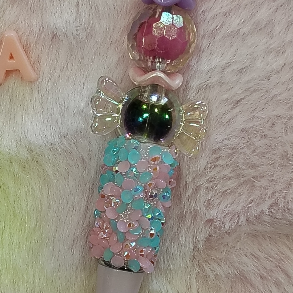 Colorful Beaded Pen - Picture 3 of 3